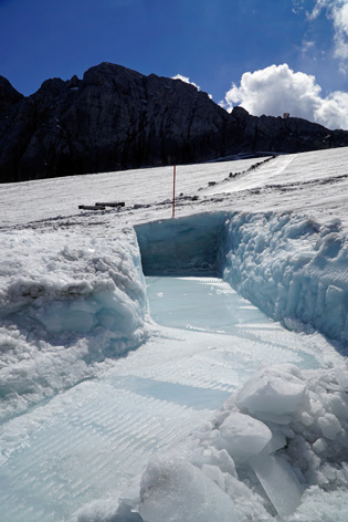 Gletscherzustandsbericht Schladminger und Hallsttter Gletscher, Dachsteingebirge. ANISA, Verein fr alpine Forschung 2016