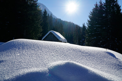Winter auf dem Dachsteingebirge. ANISA 2015