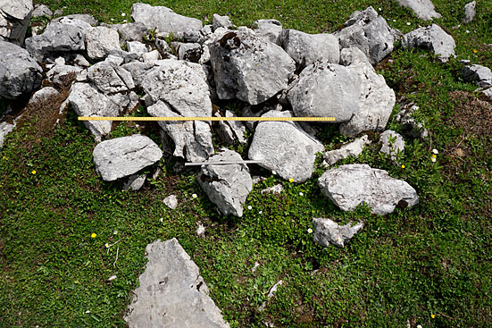 Denudationsprojekt der ANISA, Verein für alpine Forschung 2014, Dachsteingebirge