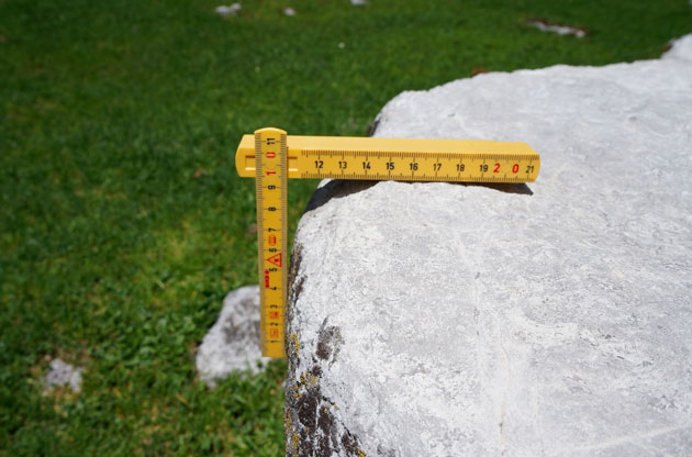 Denudationsprojekt der ANISA Nr. 6. Alm im Kammergebirege. Dachstein. 2014