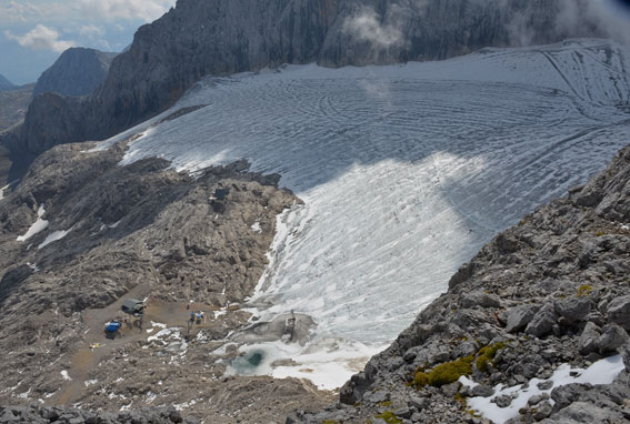 Dachstein Gletscherrand Schladminger Gletscher 2012 ANISA