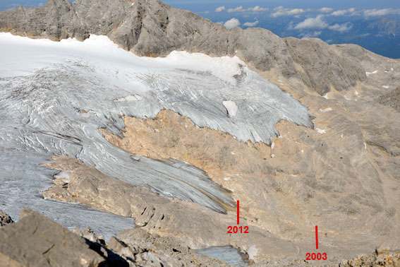 Dachsteingebirge Gletscherzustandsbericht
