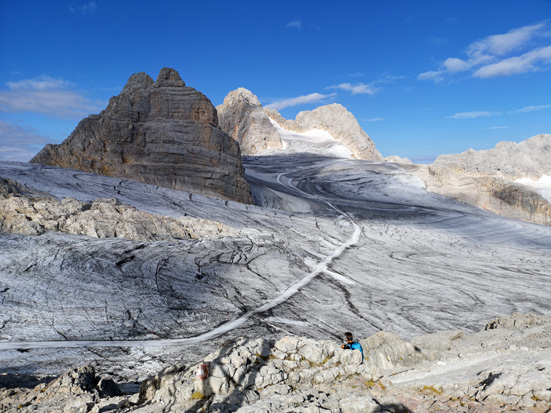 Dachsteingebirge. Gletscherzustandsbericht, Gletscherbericht 2018. ANISA, Verein für alpine Forschung