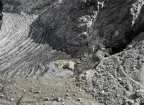 Gletscher; Gletscherforschung, Plogging; Archäologie; Dachsteingebirge; Scgladminger; Hallstätter; Müll; Müllforschung, Forschung; Gletscher-Plogging; Franz Mandl; Forschungsberichte der ANISA für das Internet 8 2018