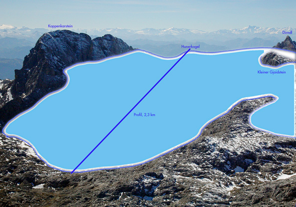 Schladminger Gletscher 1850 und 2014. Dachsteingebirge. Ein Klimabericht der ANISA, Verein fr alpine Forschung