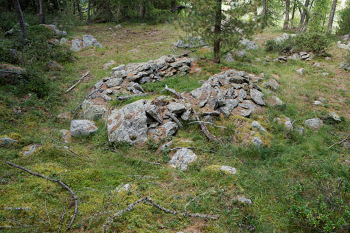 Hirtenhütten und Viehpferche im Schnalstal, Südtirol, ANISA 2013