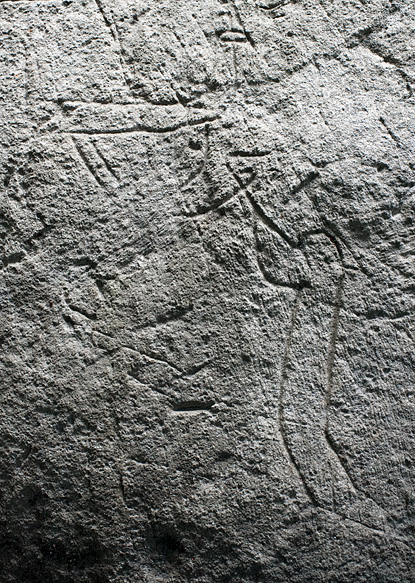 Felsbild Dokumentationen in den 1980er Jahren im Tennengebirge